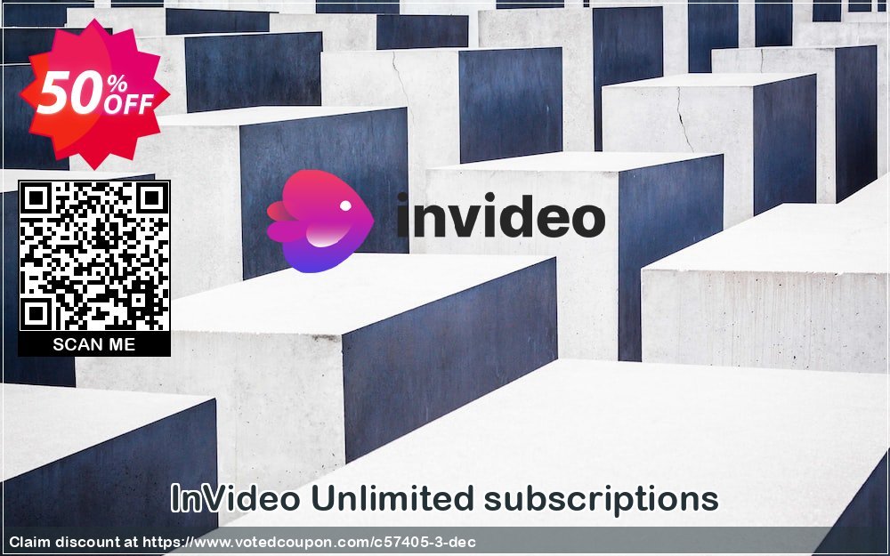 InVideo Unlimited subscriptions Coupon Code Jun 2023, 50% OFF - VotedCoupon