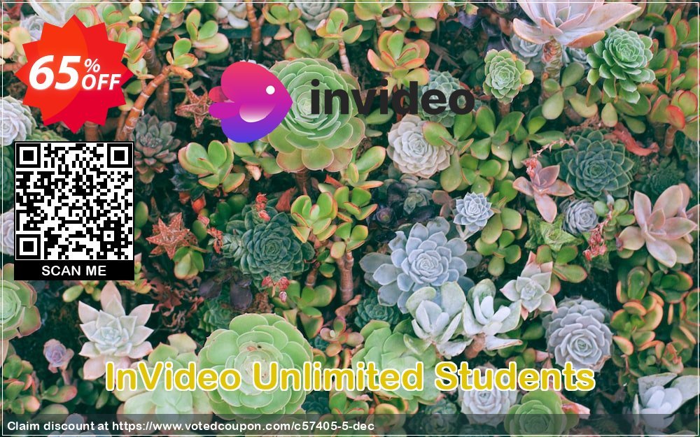 InVideo Unlimited Students Coupon Code May 2024, 65% OFF - VotedCoupon