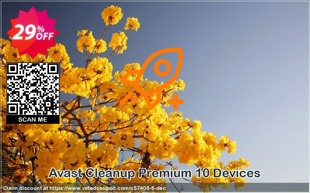 Avast Cleanup Premium 10 Devices Coupon, discount 29% OFF Avast Cleanup Premium 10 Devices, verified. Promotion: Awesome promotions code of Avast Cleanup Premium 10 Devices, tested & approved
