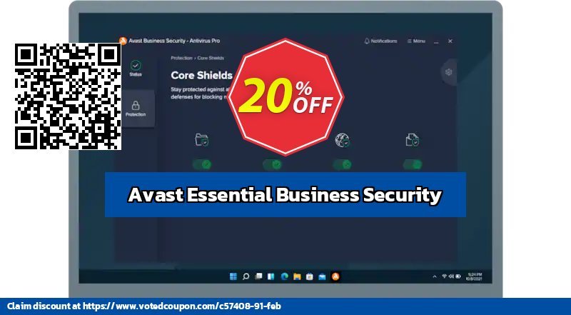 Avast Essential Business Security voted-on promotion codes