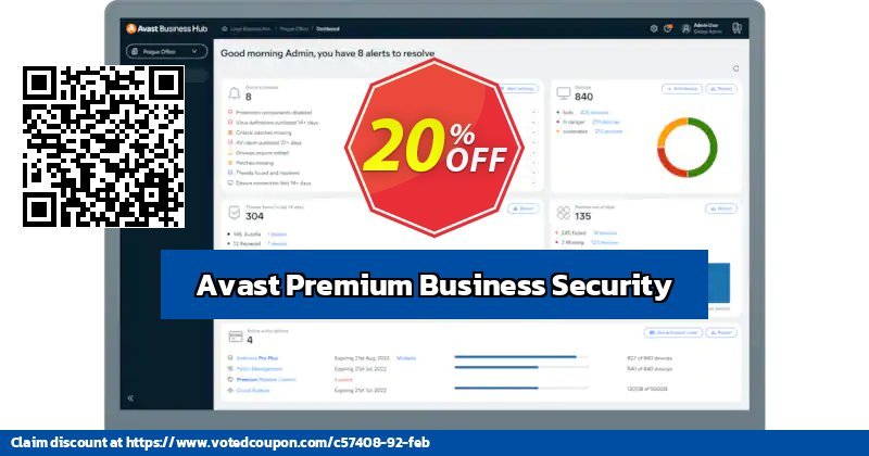 Avast Premium Business Security voted-on promotion codes