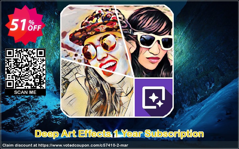 Deep Art Effects Yearly Subscription Coupon Code Apr 2024, 51% OFF - VotedCoupon