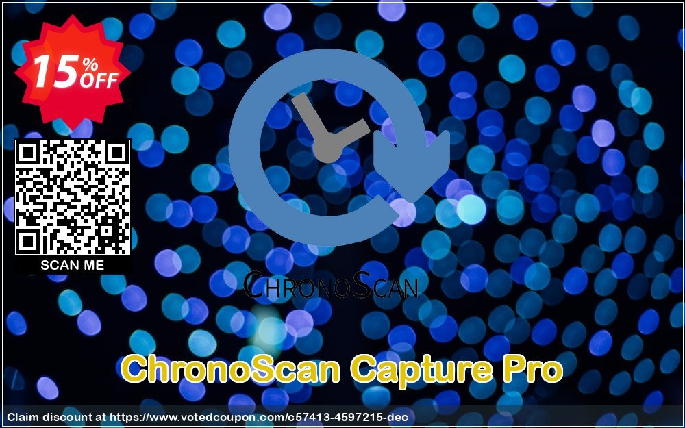ChronoScan Capture Pro Coupon, discount 15% OFF ChronoScan Capture Pro, verified. Promotion: Imposing promo code of ChronoScan Capture Pro, tested & approved