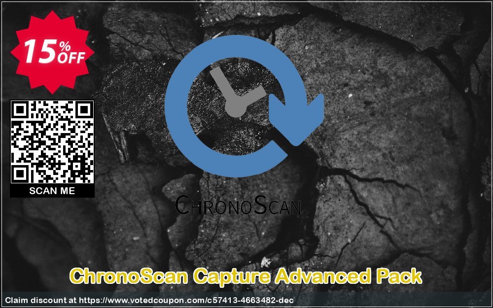 ChronoScan Capture Advanced Pack Coupon Code Apr 2024, 15% OFF - VotedCoupon