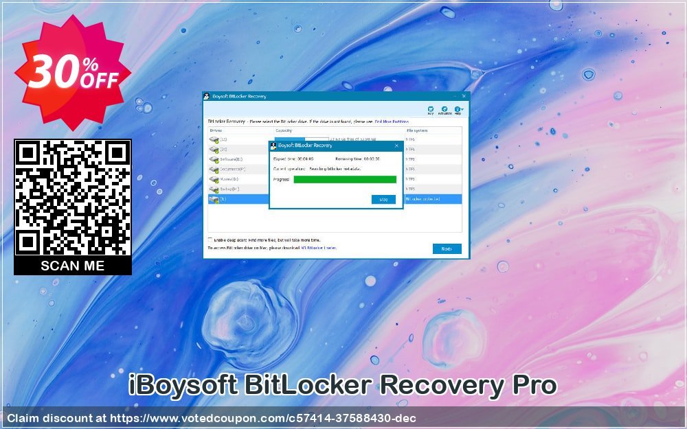 iBoysoft BitLocker Recovery Pro Coupon Code May 2024, 30% OFF - VotedCoupon