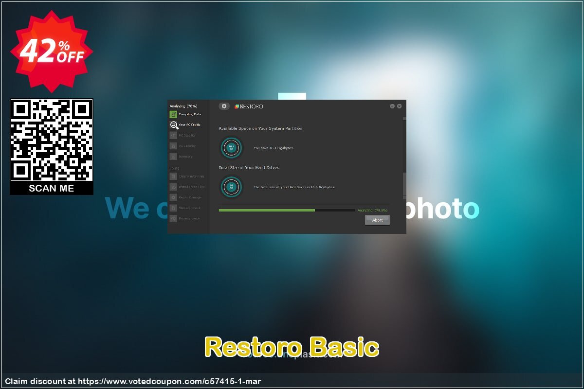 Restoro Basic Coupon Code May 2024, 42% OFF - VotedCoupon