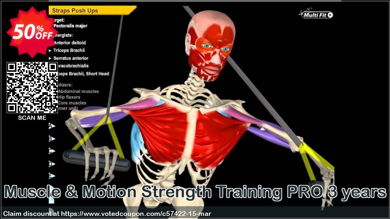 Muscle & Motion Strength Training PRO 3 years Coupon Code May 2024, 50% OFF - VotedCoupon