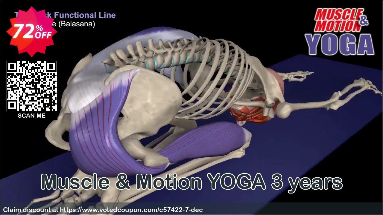 Muscle & Motion YOGA 3 years Coupon Code Apr 2024, 72% OFF - VotedCoupon