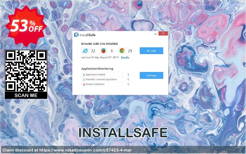 INSTALLSAFE Coupon, discount 51% OFF INSTALLSAFE, verified. Promotion: Awful sales code of INSTALLSAFE, tested & approved