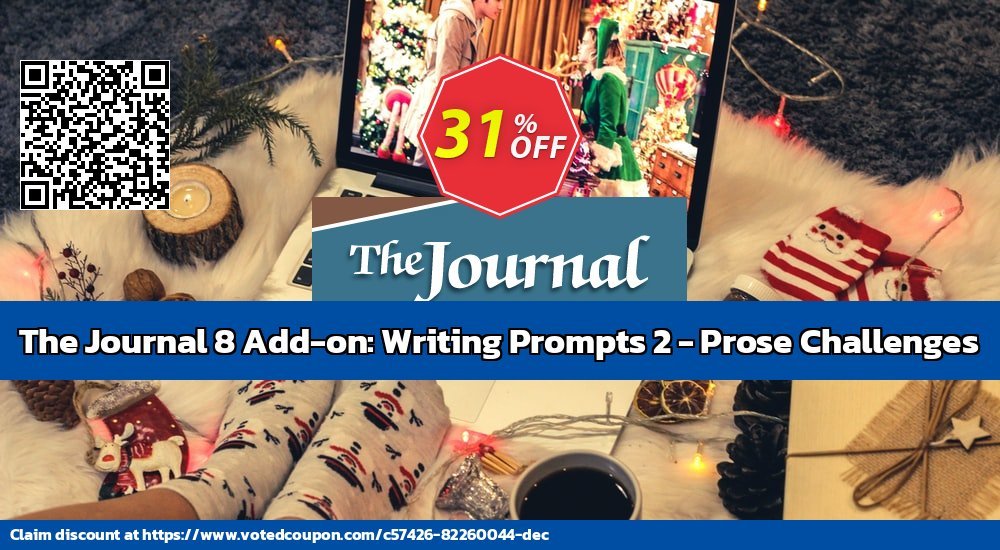 The Journal 8 Add-on: Writing Prompts 2 - Prose Challenges Coupon, discount 31% OFF The Journal 8 Add-on: Writing Prompts 2 - Prose Challenges, verified. Promotion: Best discount code of The Journal 8 Add-on: Writing Prompts 2 - Prose Challenges, tested & approved