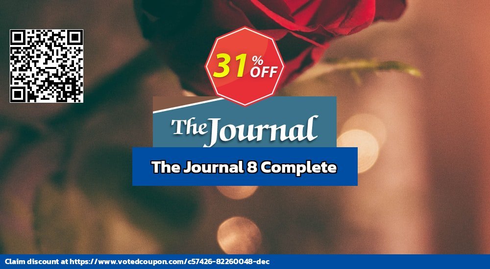 The Journal 8 Complete Coupon, discount 31% OFF The Journal 8 Complete, verified. Promotion: Best discount code of The Journal 8 Complete, tested & approved