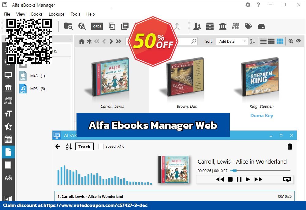 Alfa Ebooks Manager Web Coupon Code May 2024, 51% OFF - VotedCoupon