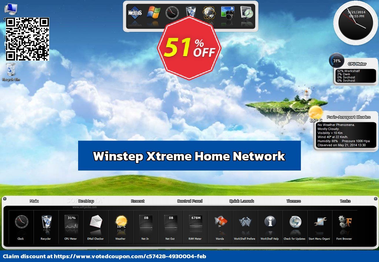 Winstep Xtreme Home Network Coupon Code May 2024, 51% OFF - VotedCoupon