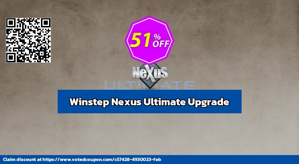 Winstep Nexus Ultimate Upgrade Coupon Code Sep 2023, 58% OFF - VotedCoupon