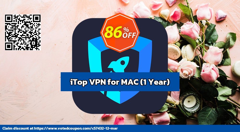 iTop VPN for MAC, Yearly  Coupon Code May 2024, 86% OFF - VotedCoupon