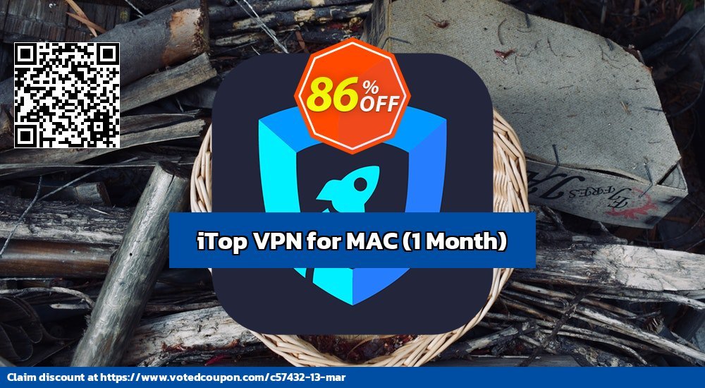 iTop VPN for MAC, Monthly  Coupon Code May 2024, 91% OFF - VotedCoupon