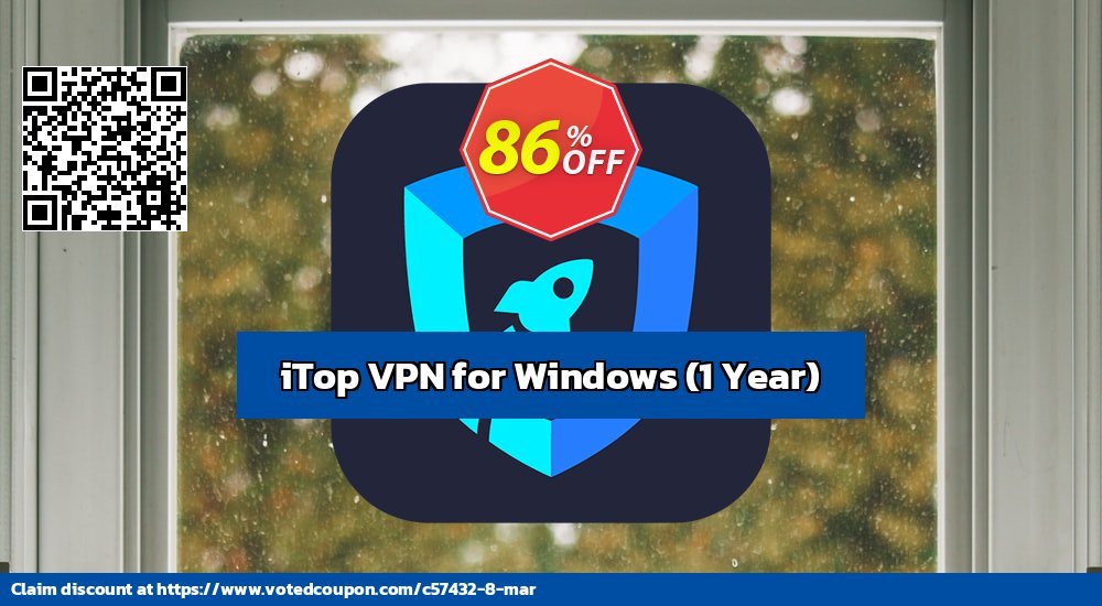 iTop VPN for WINDOWS, Yearly  voted-on promotion codes