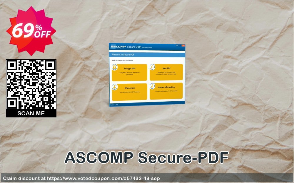 ASCOMP Secure-PDF Coupon Code Apr 2024, 69% OFF - VotedCoupon