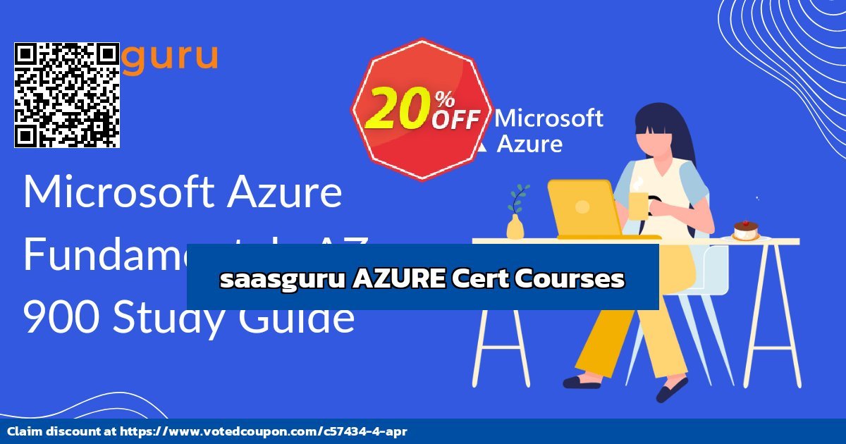 saasguru AZURE Cert Courses voted-on promotion codes