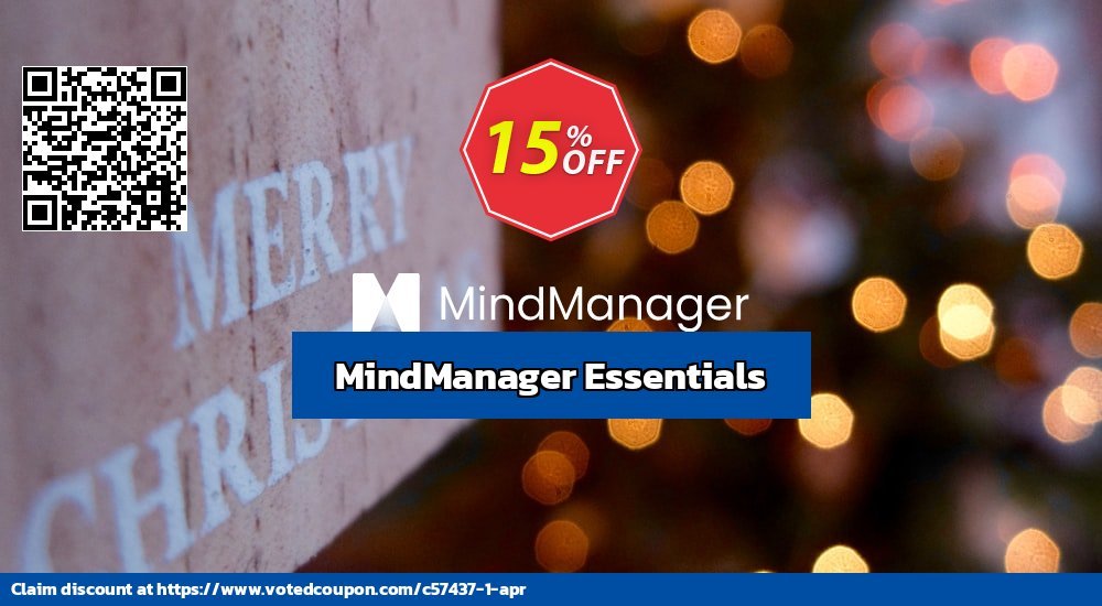 MindManager Essentials Coupon, discount 15% OFF MindManager Essentials, verified. Promotion: Stirring sales code of MindManager Essentials, tested & approved
