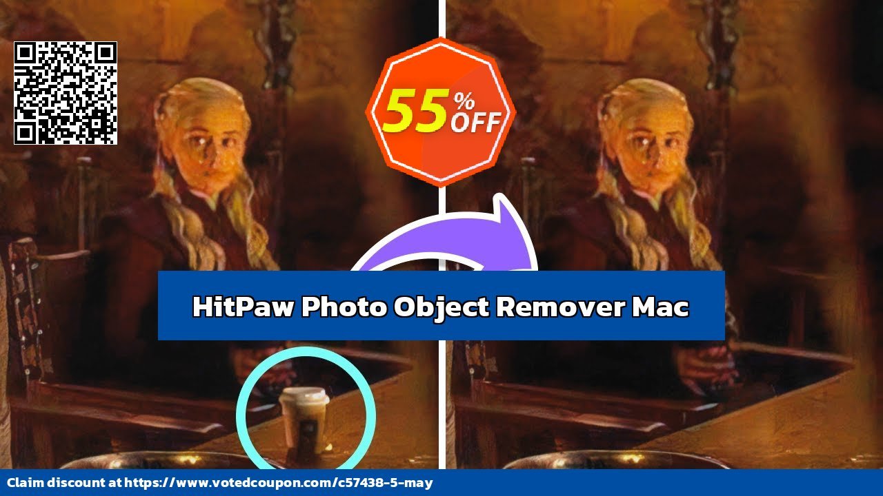 HitPaw Photo Object Remover MAC Coupon, discount 55% OFF HitPaw Photo Object Remover Mac, verified. Promotion: Impressive deals code of HitPaw Photo Object Remover Mac, tested & approved
