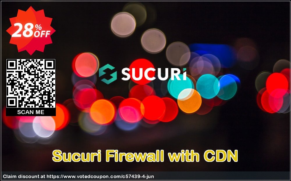 Sucuri Websites Firewall with CDN Coupon, discount 20% OFF Sucuri Firewall with CDN, verified. Promotion: Formidable offer code of Sucuri Firewall with CDN, tested & approved