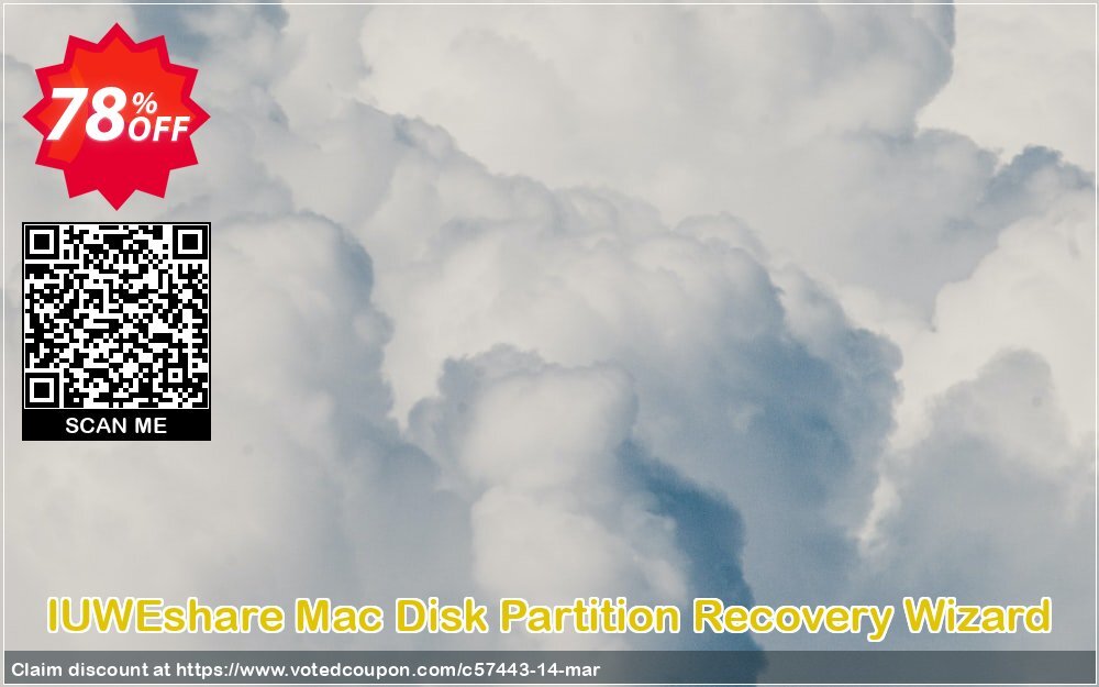 IUWEshare MAC Disk Partition Recovery Wizard Coupon, discount IUWEshare coupon discount (57443). Promotion: IUWEshare coupon codes (57443)