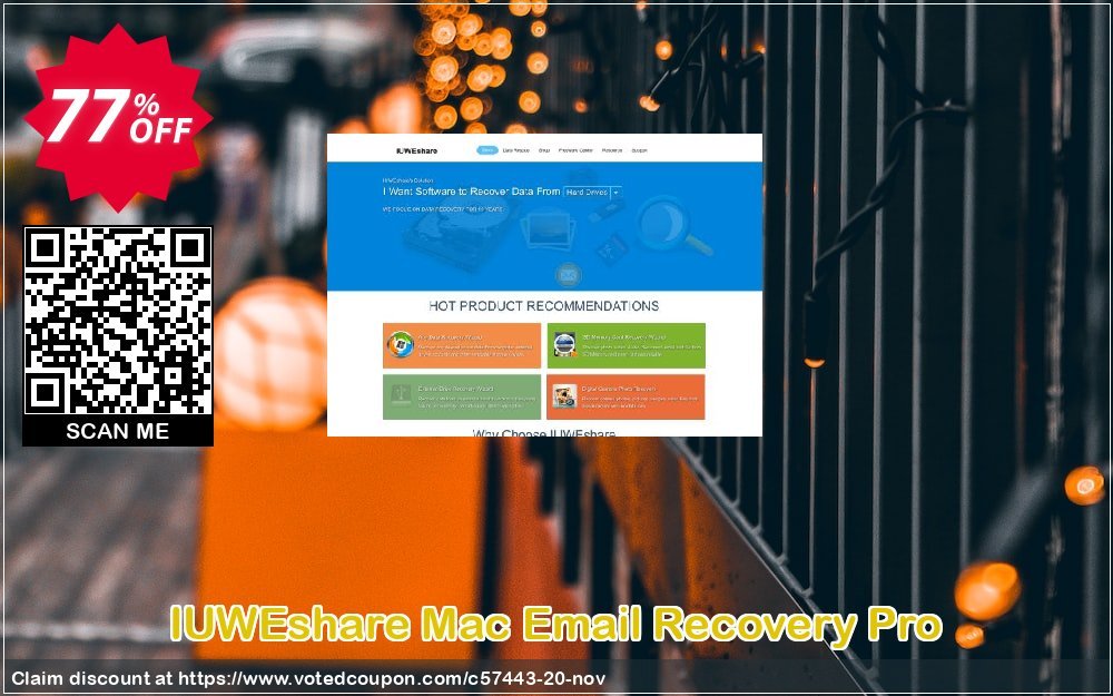 IUWEshare MAC Email Recovery Pro Coupon, discount IUWEshare coupon discount (57443). Promotion: IUWEshare coupon codes (57443)