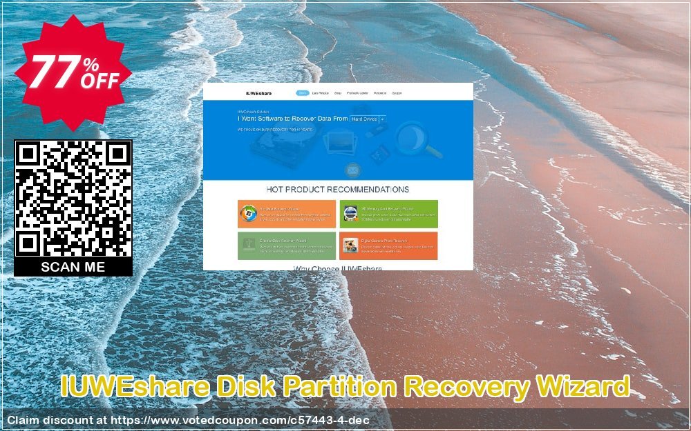 IUWEshare Disk Partition Recovery Wizard Coupon, discount IUWEshare coupon discount (57443). Promotion: IUWEshare coupon codes (57443)