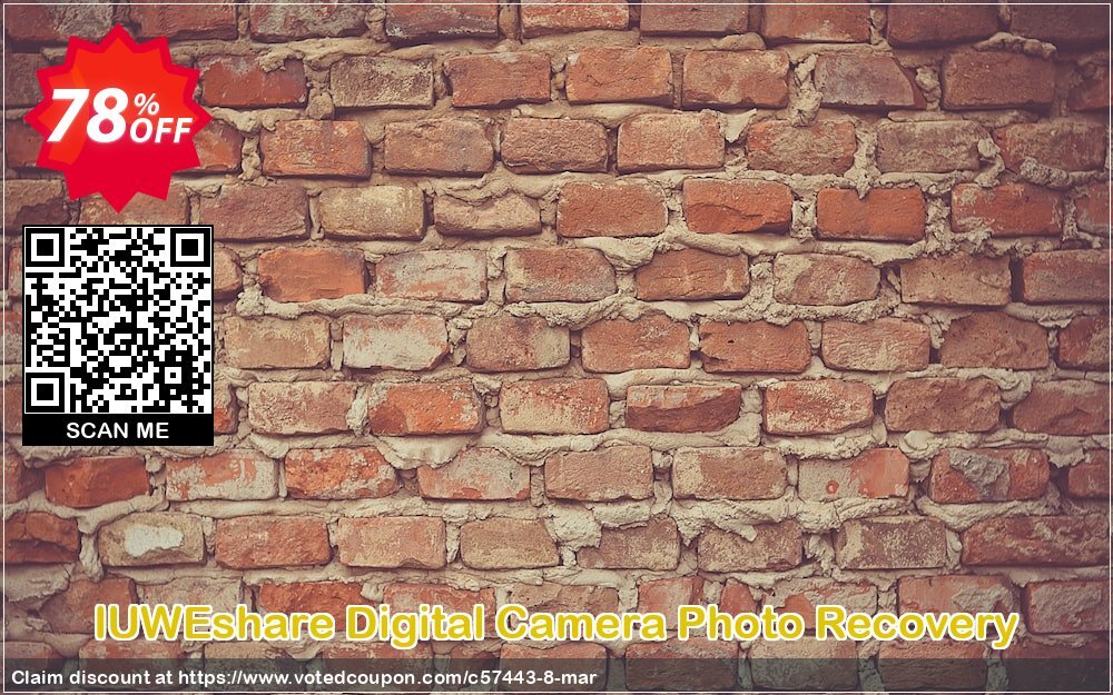 IUWEshare Digital Camera Photo Recovery Coupon Code May 2024, 78% OFF - VotedCoupon