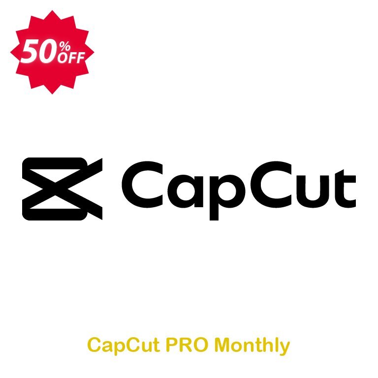 CapCut PRO Monthly Coupon Code Jun 2025, 50% OFF - VotedCoupon
