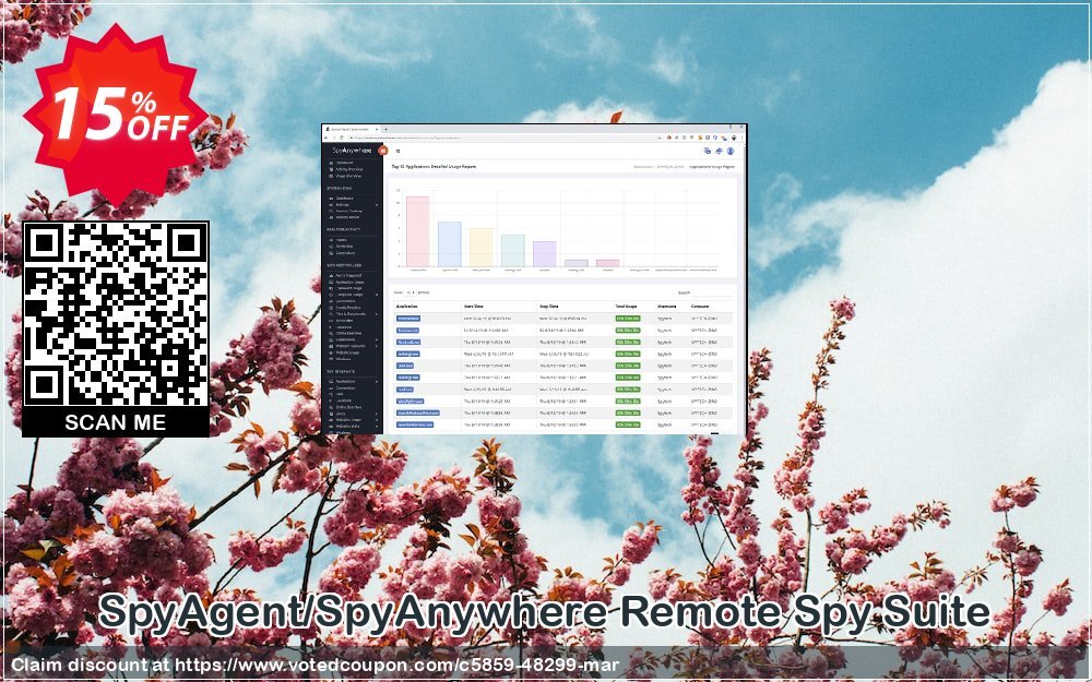 SpyAgent/SpyAnywhere Remote Spy Suite Coupon, discount 15% OFF SpyAgent/SpyAnywhere Remote Spy Suite Oct 2024. Promotion: Super discounts code of SpyAgent/SpyAnywhere Remote Spy Suite, tested in October 2024