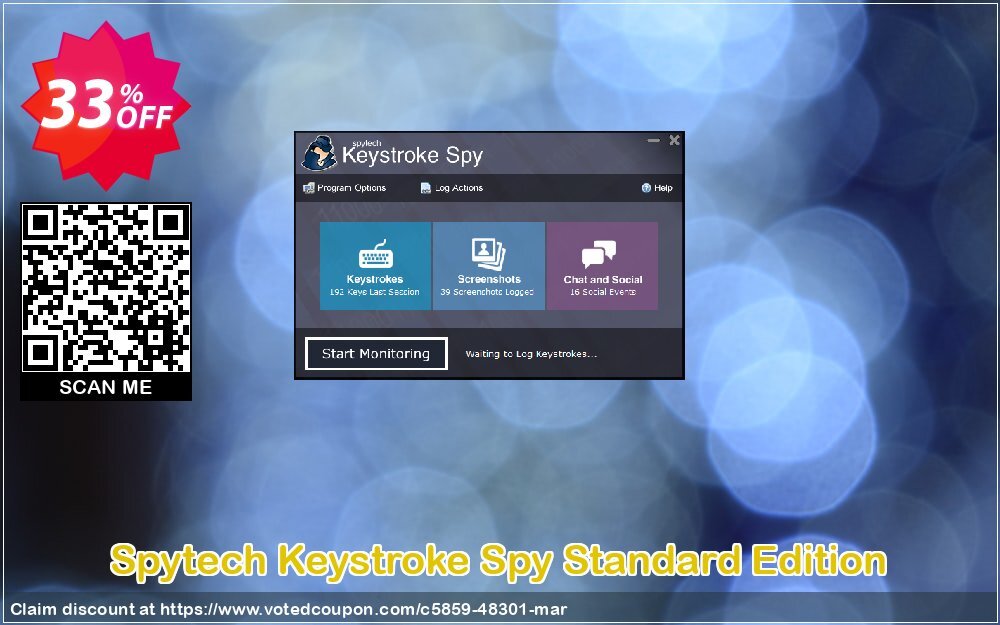 Spytech Keystroke Spy Standard Edition Coupon, discount 32% OFF Spytech Keystroke Spy Standard Edition Oct 2024. Promotion: Super discounts code of Spytech Keystroke Spy Standard Edition, tested in October 2024