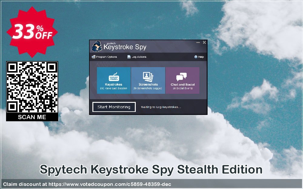Spytech Keystroke Spy Stealth Edition Coupon, discount 32% OFF Spytech Keystroke Spy Stealth Edition Oct 2023. Promotion: Super discounts code of Spytech Keystroke Spy Stealth Edition, tested in October 2023