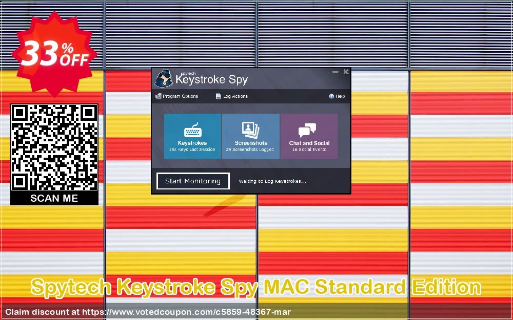 Spytech Keystroke Spy MAC Standard Edition Coupon, discount 33% OFF Spytech Keystroke Spy MAC Standard Edition Oct 2024. Promotion: Super discounts code of Spytech Keystroke Spy MAC Standard Edition, tested in October 2024