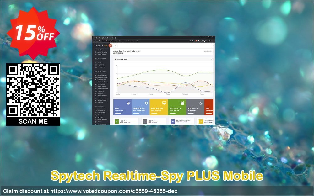 Spytech Realtime-Spy PLUS Mobile Coupon, discount 15% OFF Spytech Realtime-Spy PLUS Mobile Oct 2023. Promotion: Super discounts code of Spytech Realtime-Spy PLUS Mobile, tested in October 2023