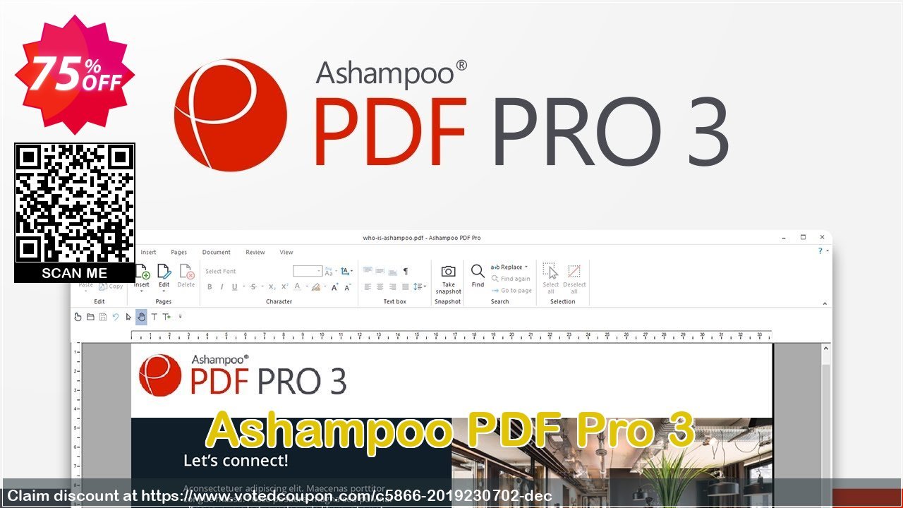 Ashampoo PDF Pro 3 Coupon, discount 75% OFF Ashampoo PDF Pro 3, verified. Promotion: Wonderful discounts code of Ashampoo PDF Pro 3, tested & approved