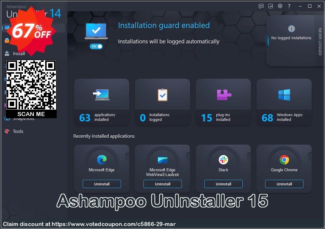 Ashampoo UnInstaller 14 Coupon Code Apr 2024, 67% OFF - VotedCoupon