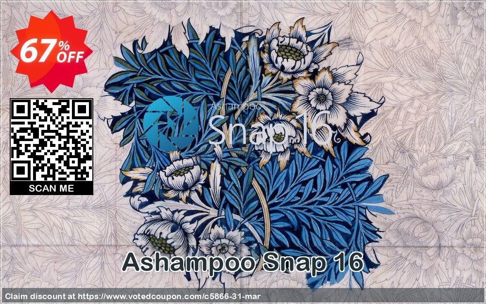 Ashampoo Snap 16 Coupon Code Apr 2024, 67% OFF - VotedCoupon