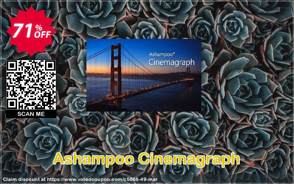 Ashampoo Cinemagraph Coupon Code Apr 2024, 71% OFF - VotedCoupon