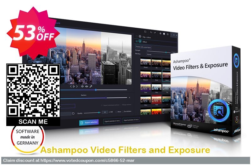 Ashampoo Video Filters and Exposure Coupon Code Apr 2024, 53% OFF - VotedCoupon