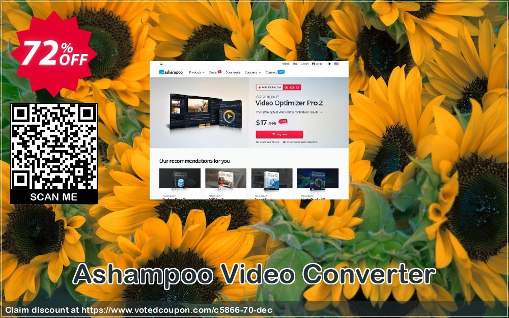Ashampoo Video Converter Coupon Code Jun 2023, 72% OFF - VotedCoupon