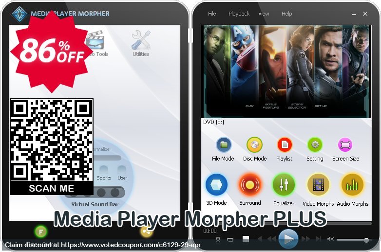 Media Player Morpher PLUS