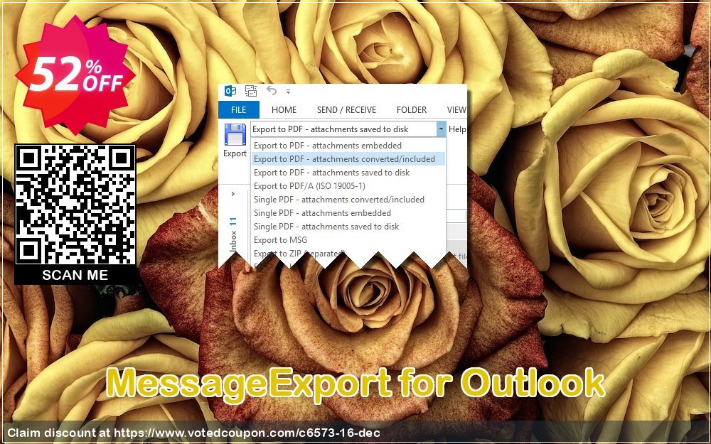 MessageExport for Outlook Coupon, discount 25% OFF MessageExport for Outlook, verified. Promotion: Best discounts code of MessageExport for Outlook, tested & approved
