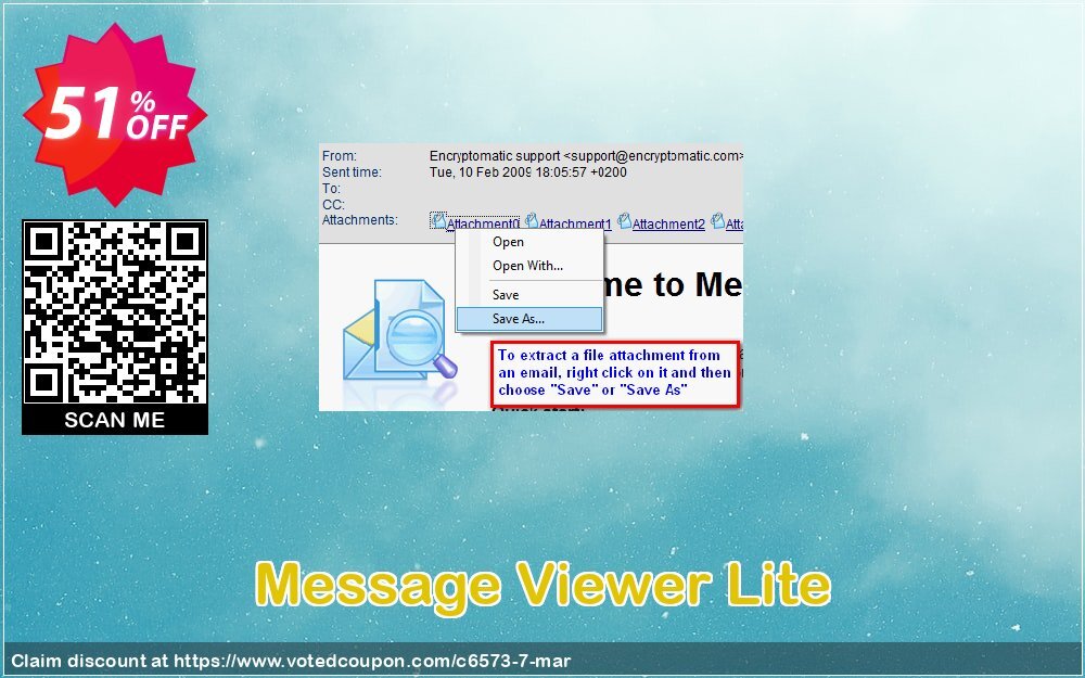 Message Viewer Lite Coupon, discount 25% OFF Message Viewer Lite, verified. Promotion: Best discounts code of Message Viewer Lite, tested & approved