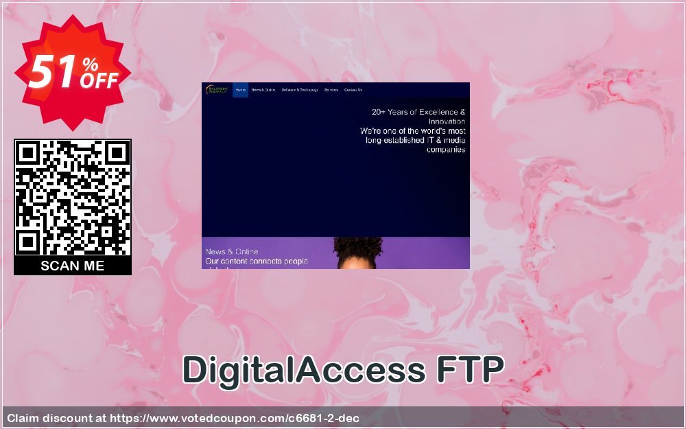 DigitalAccess FTP Coupon, discount Staff Discount. Promotion: Multimedia Australia staff discount