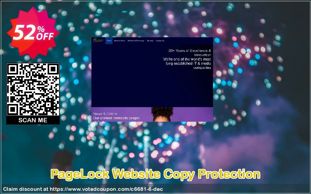 PageLock Website Copy Protection Coupon, discount Staff Discount. Promotion: Multimedia Australia staff discount