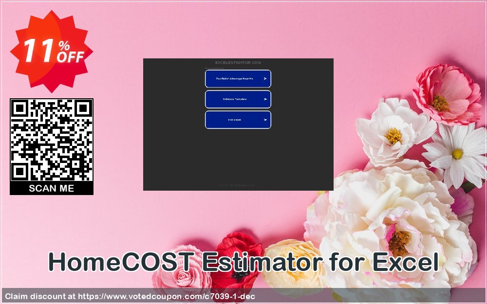 HomeCOST Estimator for Excel Coupon, discount ExcelEstimator coupon 7039. Promotion: Special 20% off all products