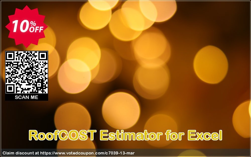 RoofCOST Estimator for Excel Coupon Code May 2024, 10% OFF - VotedCoupon