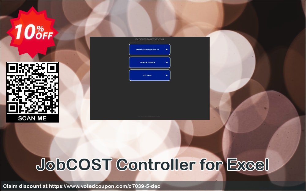 JobCOST Controller for Excel Coupon, discount ExcelEstimator coupon 7039. Promotion: Special 20% off all products